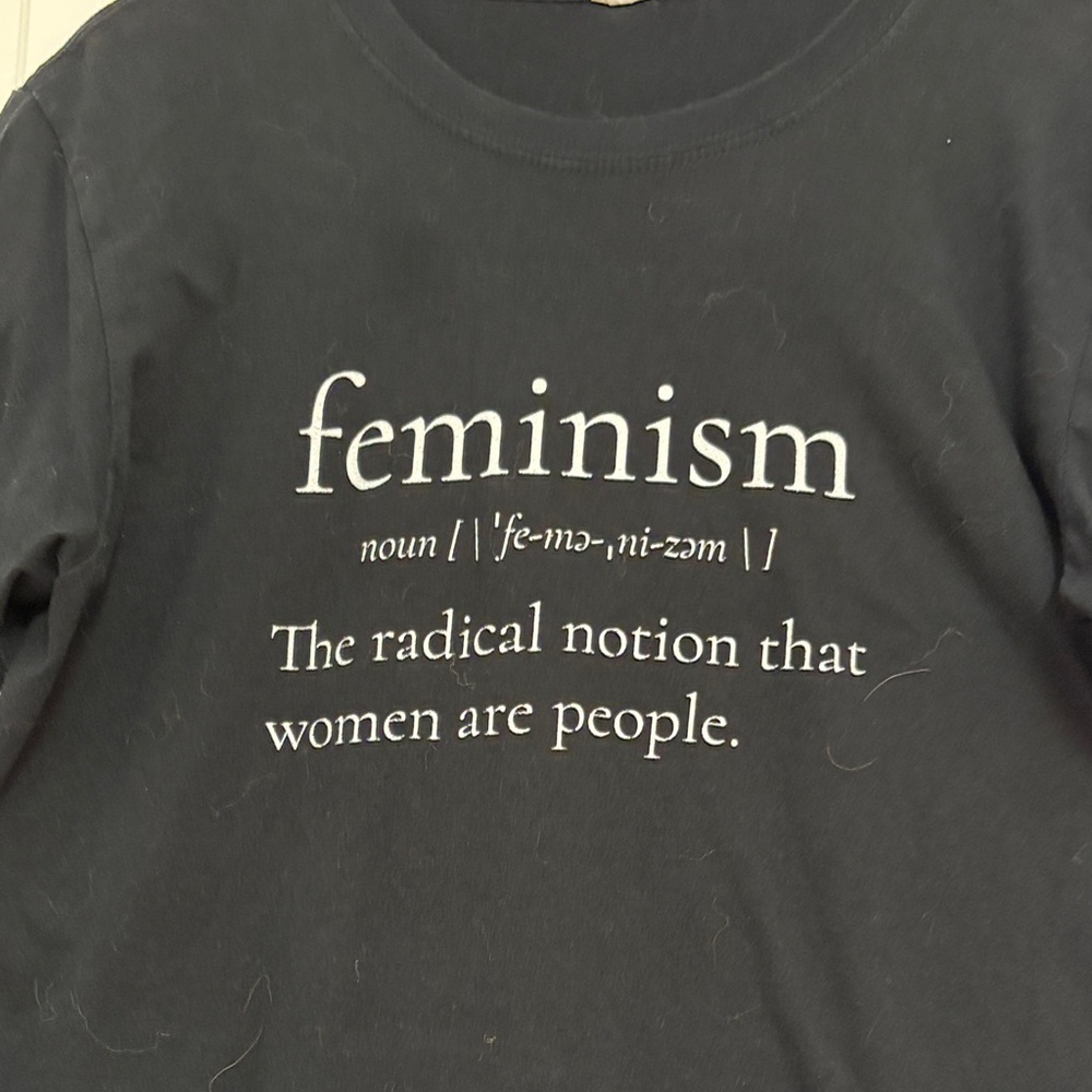 Gildan Black Short Sleeve Feminism Tee